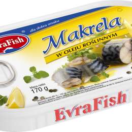 EVRA Makrela w oleju 170g