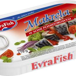 EVRA Makrela w pomidorach 170g