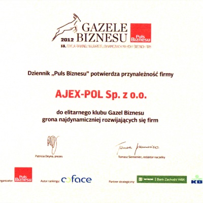 Gazela Biznesu 2012