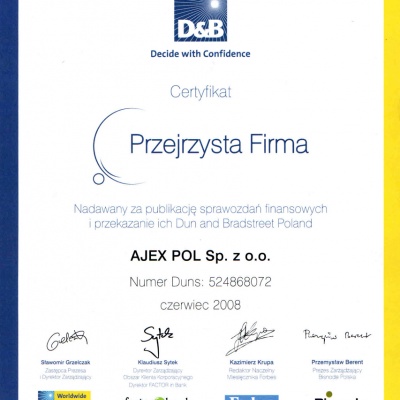 przejrzysta firma