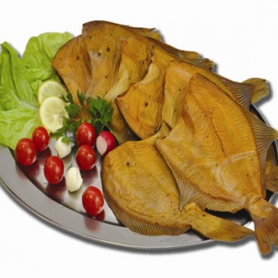 Flądra wędzona
