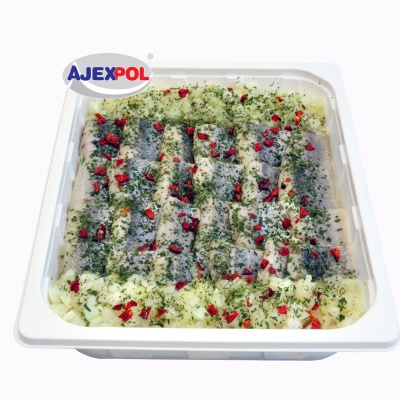 Śledź w oleju z cebulką 2kg.